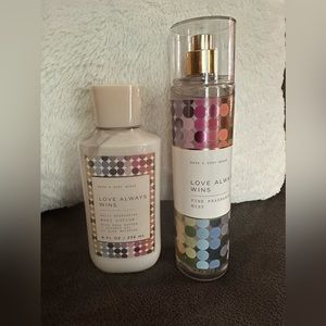 Bath & body works love always wins set